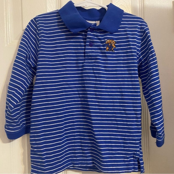 University of Kentucky Wildcats Long Sleeve Polo Shirt - Picture 1 of 8